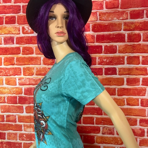 Affliction Women’s T-Shirt - Picture 4 of 14